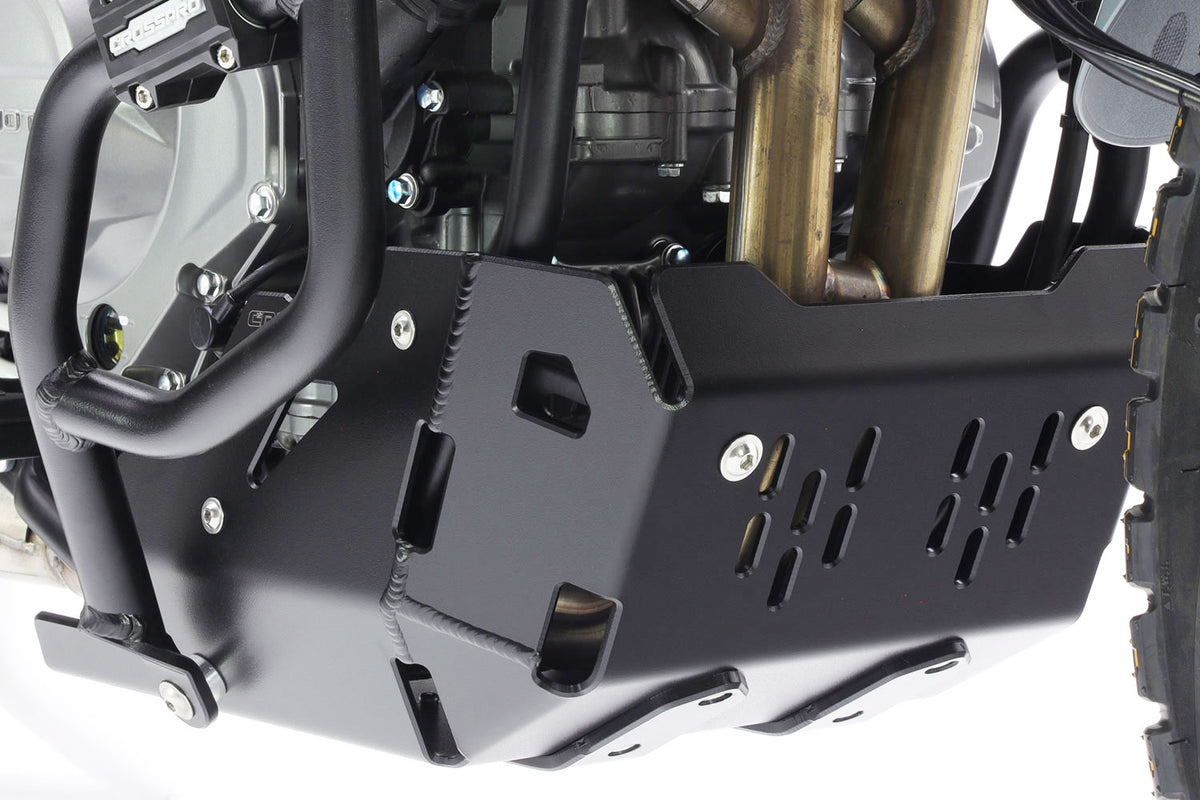 ALUMINUM TRAIL ENGINE GUARD CROSSPRO CF MOTO 450 MT 2024 - Wadamart