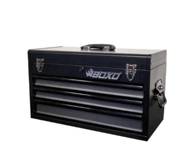 3 Drawer Carry Box - Black
