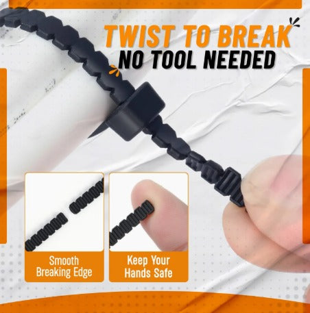 Simz Werkz Twist-to-Break Cable Ties