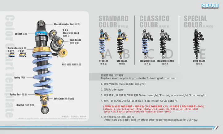 YAMAHA MT15 (ALL) EV2 Rear Suspension - Wadamart