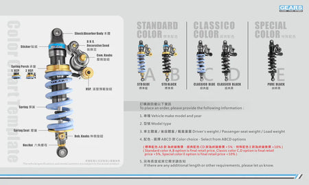 HONDA ADV150/ADV 160 (19~) H2 Rear Suspension - Wadamart