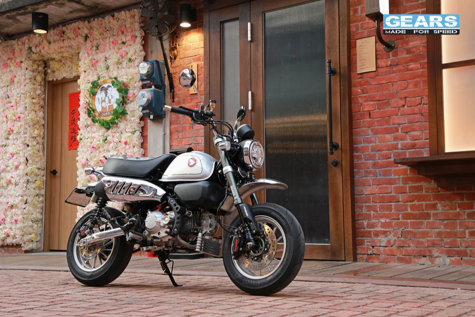HONDA MSX/Grom 125/Monkey 125/DAX 125 (22~) Gears Fork Aluminum 330 Inverted-Forks ( GFA330 ) - Wadamart