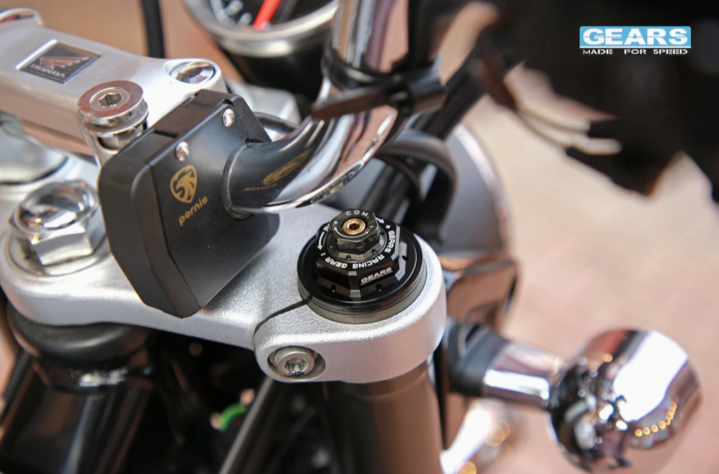 HONDA MSX/Grom 125/Monkey 125/DAX 125 (22~) Gears Fork Aluminum 330 Inverted-Forks ( GFA330 ) - Wadamart