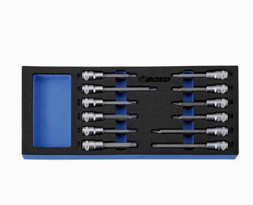 1/2" Dr. Bit Socket Set 12pcs