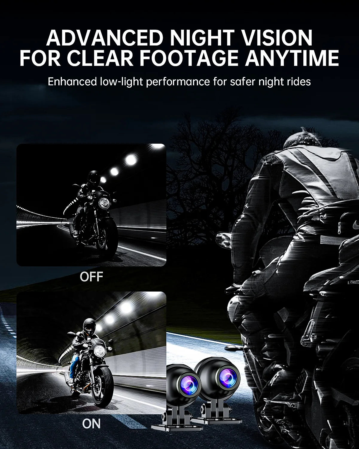 JADO H1 Motorcycle Smart Riding System - Wadamart