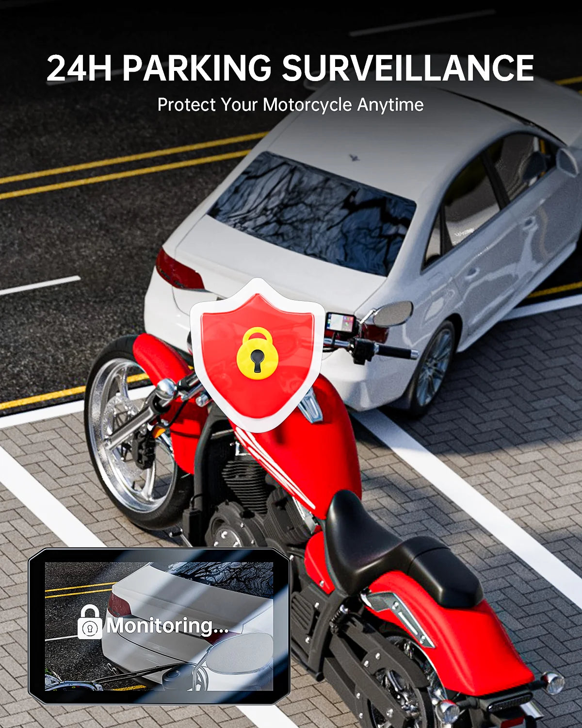 JADO H1 Motorcycle Smart Riding System - Wadamart