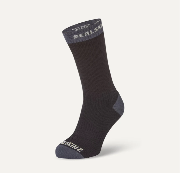 WIVETON AquaSealz™ Waterproof Warm Weather Mid Length Sock - Wadamart