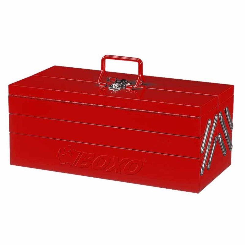 5 Tray Carry Box w/ Red Color - Wadamart