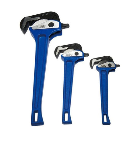 One Hand Aluminium Rapid Pipe Wrench - Wadamart