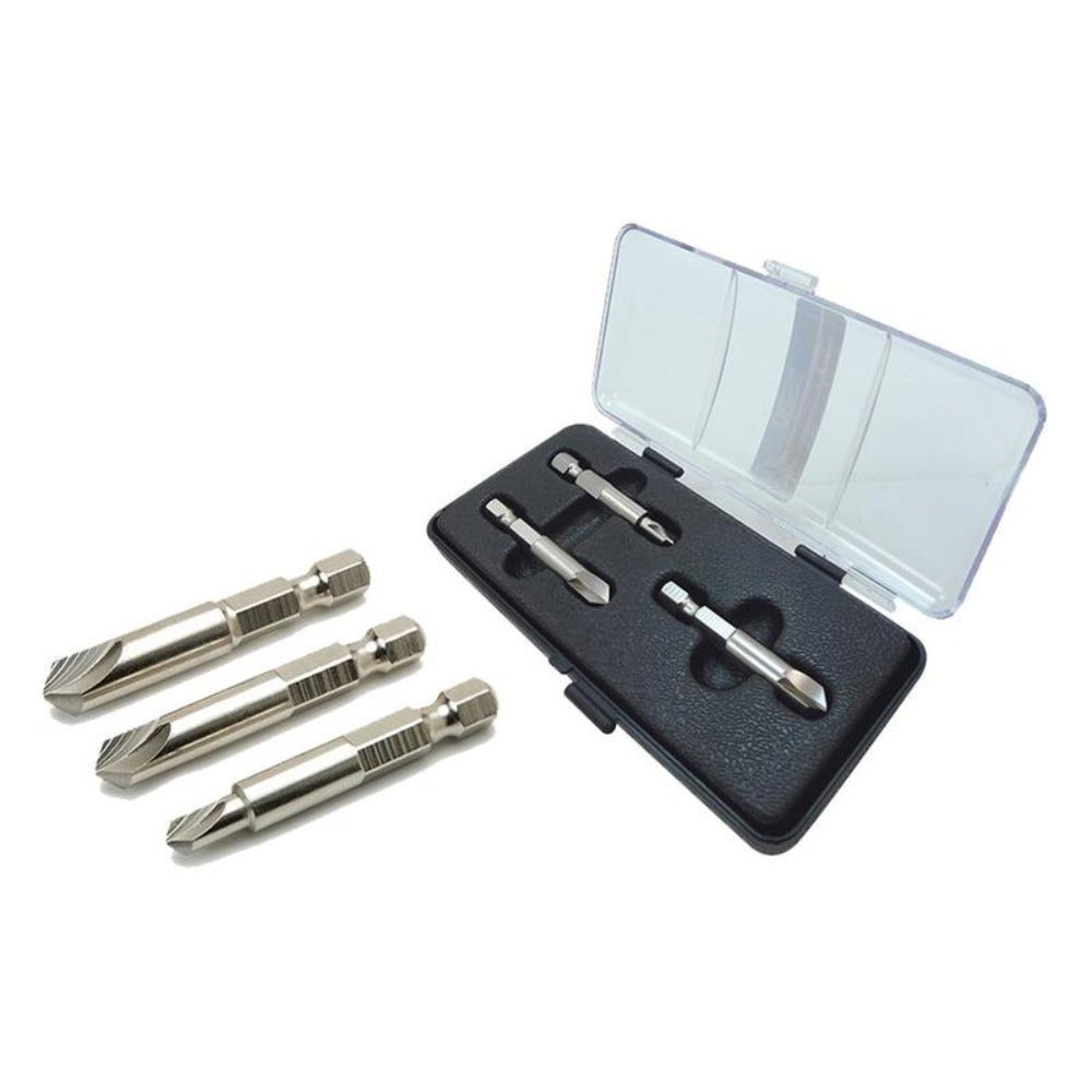 Damaged Screw Remover Set - 3 pcs - Wadamart