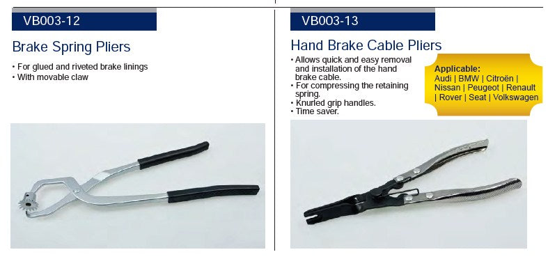 HIGH QUALITY BRAKE TOOL SET - Wadamart