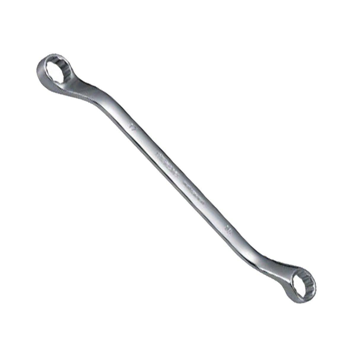 Double Ring Wrench 45° Offset 10x11mm W/ Frosty Finish - Wadamart