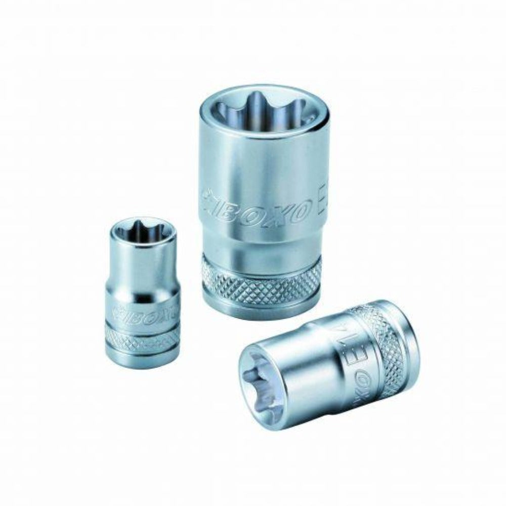 1/2" Dr. 6PT Star Socket w/ Frosty Finish - Wadamart