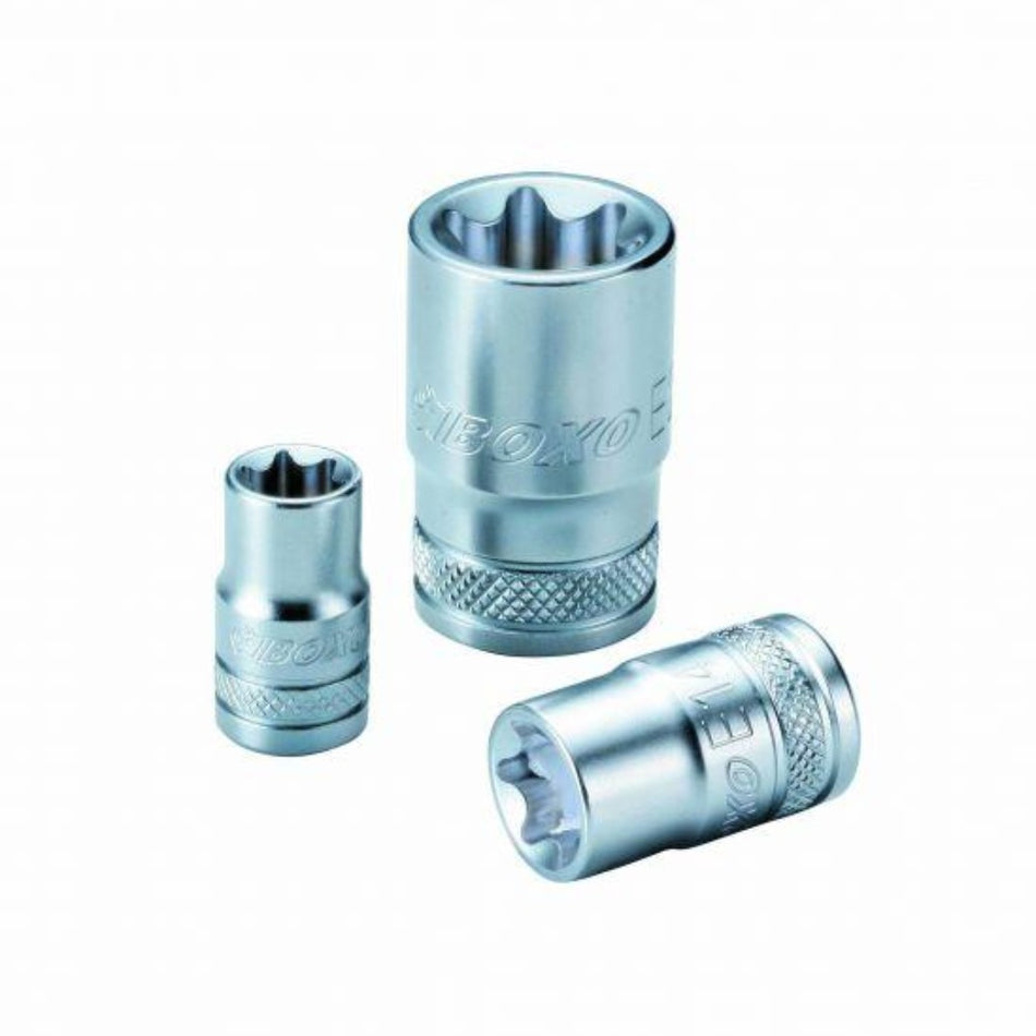 1/2" Dr. 6PT Star Socket w/ Frosty Finish - Wadamart